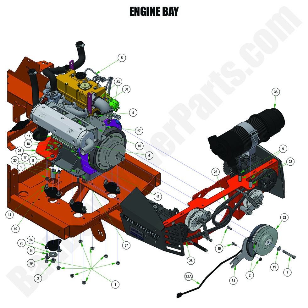 2024 Renegade - Diesel Engine Bay